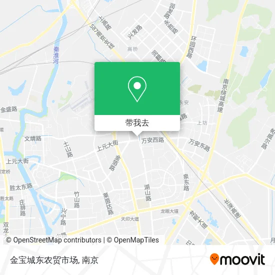 金宝城东农贸市场地图