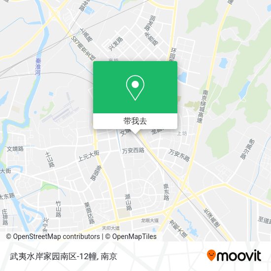 武夷水岸家园南区-12幢地图