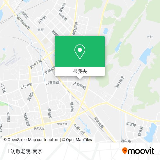 上访敬老院地图