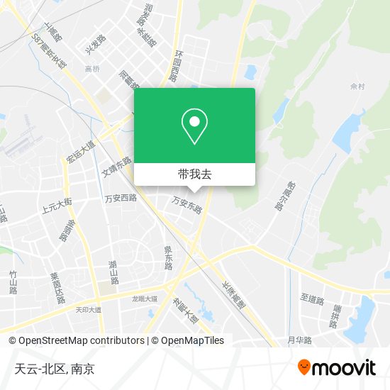 天云-北区地图