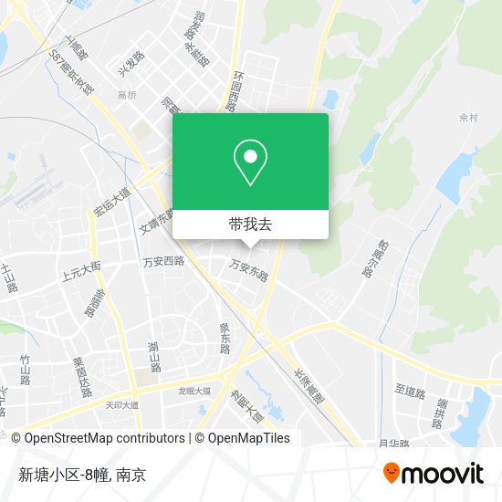新塘小区-8幢地图