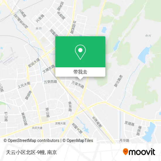 天云小区北区-9幢地图