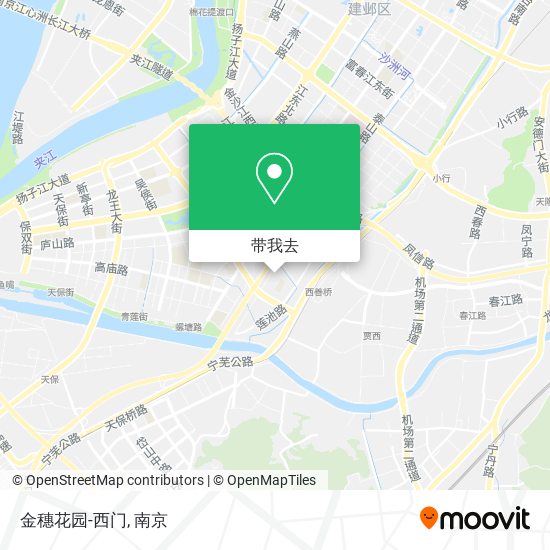 金穗花园-西门地图