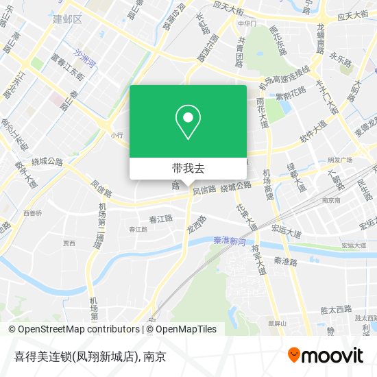 喜得美连锁(凤翔新城店)地图