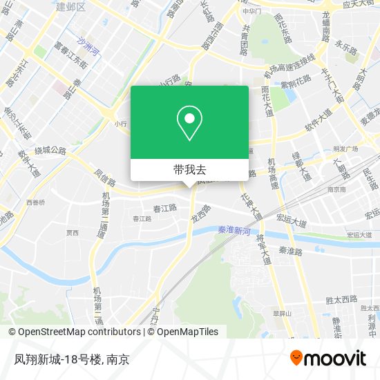 凤翔新城-18号楼地图