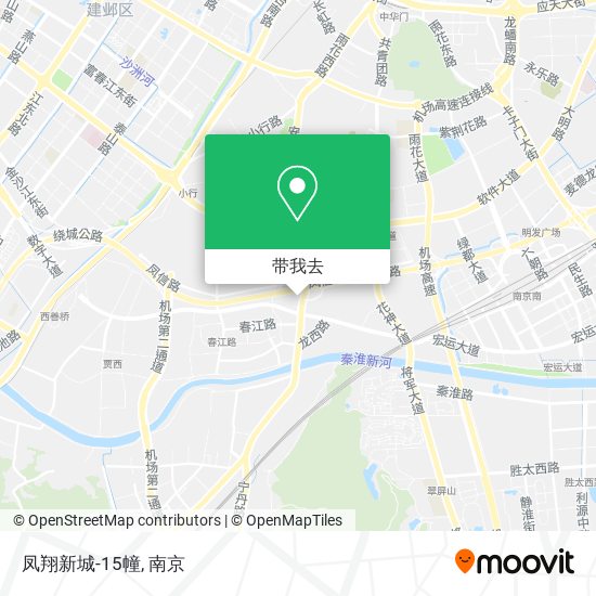 凤翔新城-15幢地图