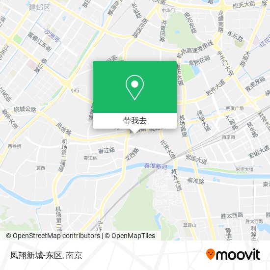 凤翔新城-东区地图