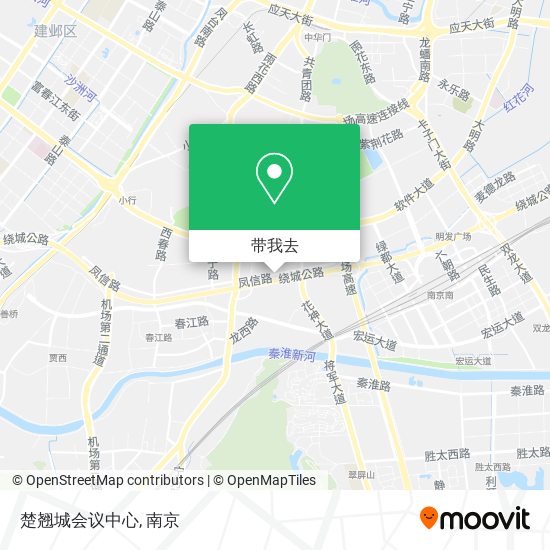 楚翘城会议中心地图