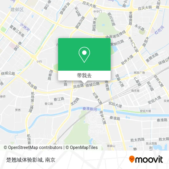 楚翘城体验影城地图