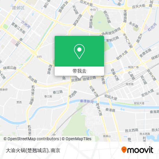 大渝火锅(楚翘城店)地图