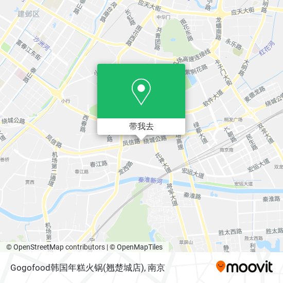 Gogofood韩国年糕火锅(翘楚城店)地图