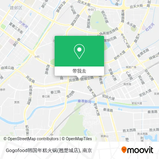 Gogofood韩国年糕火锅(翘楚城店)地图