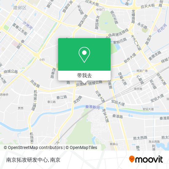 南京拓攻研发中心地图