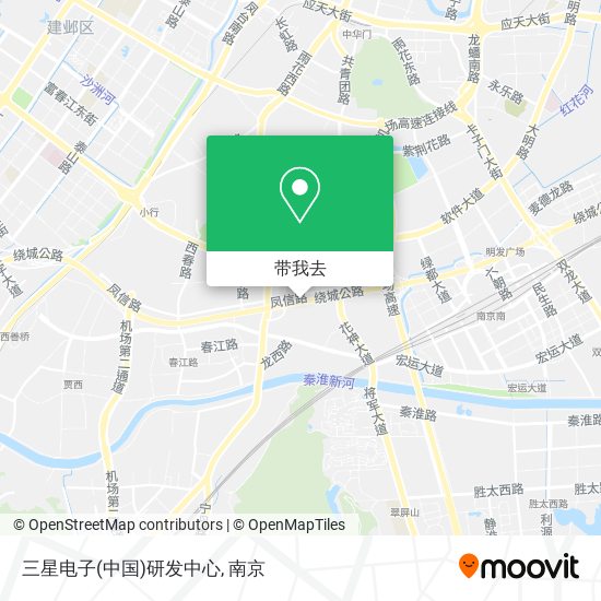 三星电子(中国)研发中心地图