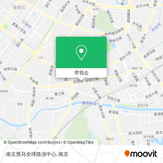 南京黑马全球路演中心地图