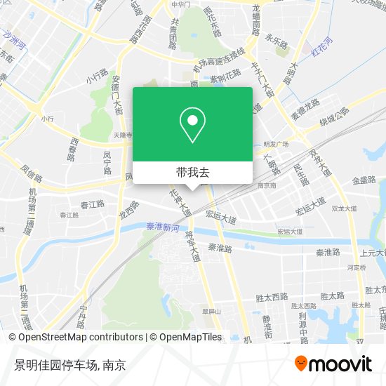 景明佳园停车场地图