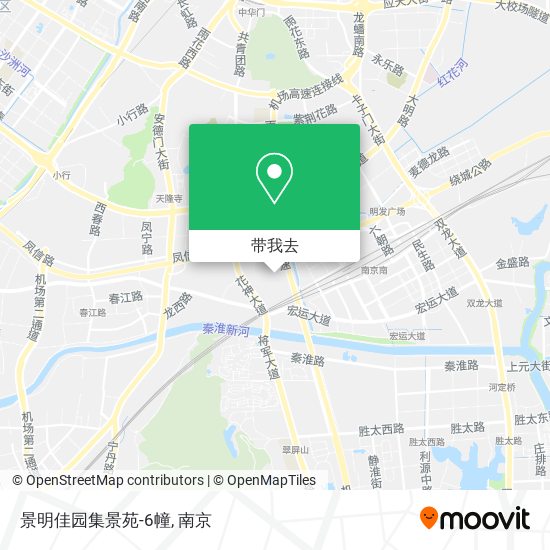 景明佳园集景苑-6幢地图