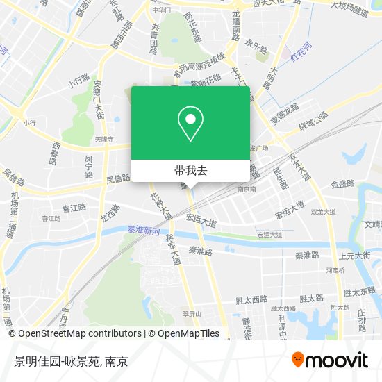 景明佳园-咏景苑地图