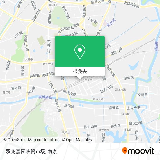 双龙嘉园农贸市场地图