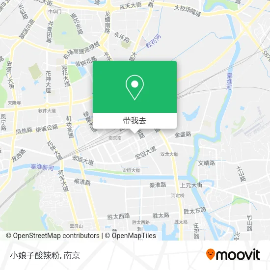 小娘子酸辣粉地图