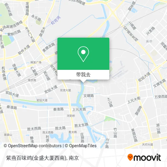 紫燕百味鸡(金盛大厦西南)地图