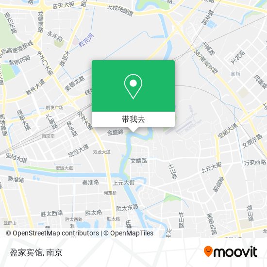 盈家宾馆地图
