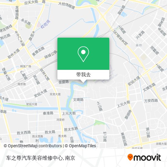 车之尊汽车美容维修中心地图