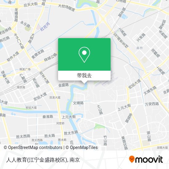 人人教育(江宁金盛路校区)地图