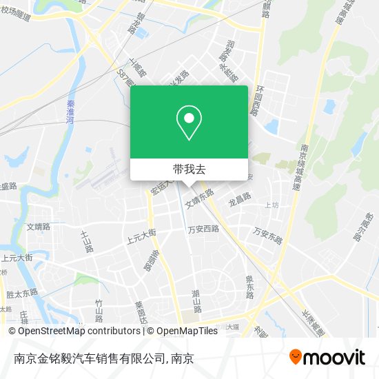 南京金铭毅汽车销售有限公司地图
