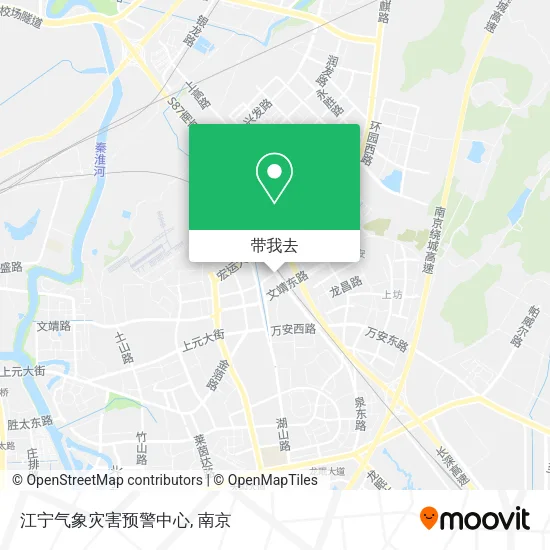 江宁气象灾害预警中心地图