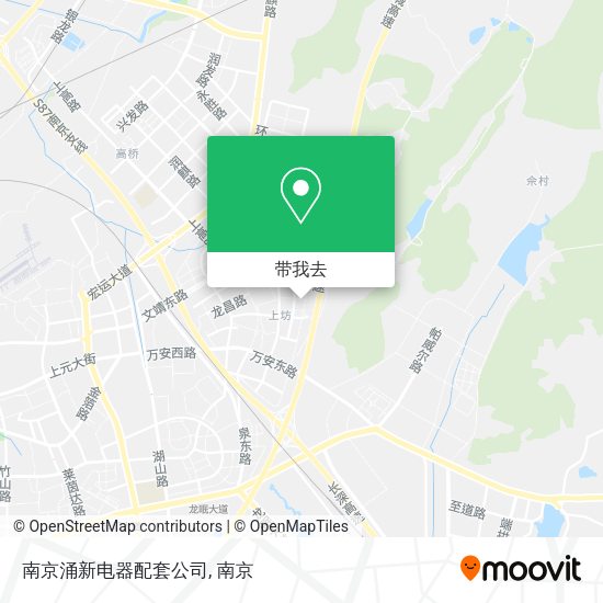 南京涌新电器配套公司地图