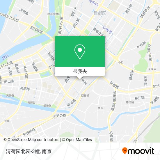 清荷园北园-3幢地图