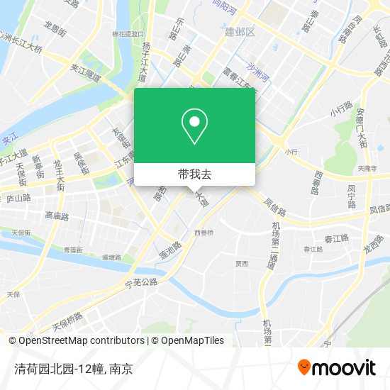 清荷园北园-12幢地图