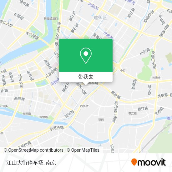 江山大街停车场地图