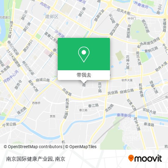 南京国际健康产业园地图