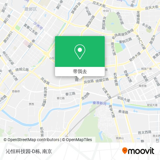 沁恒科技园-D栋地图