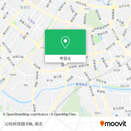 沁恒科技园-D栋地图