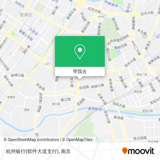 杭州银行(软件大道支行)地图