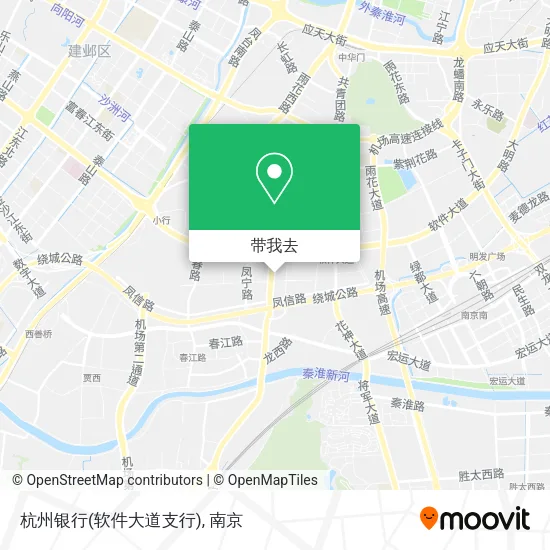 杭州银行(软件大道支行)地图