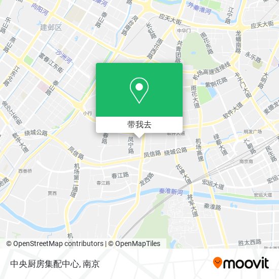 中央厨房集配中心地图