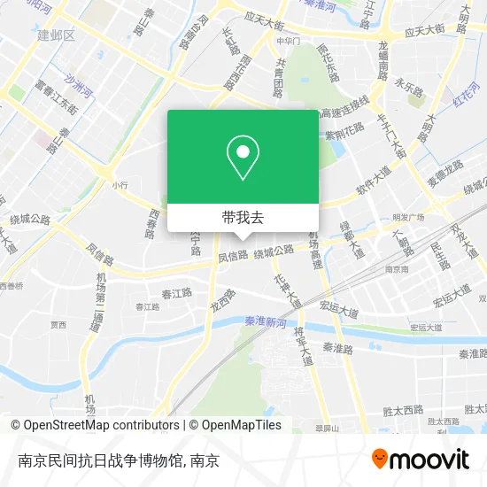 南京民间抗日战争博物馆地图