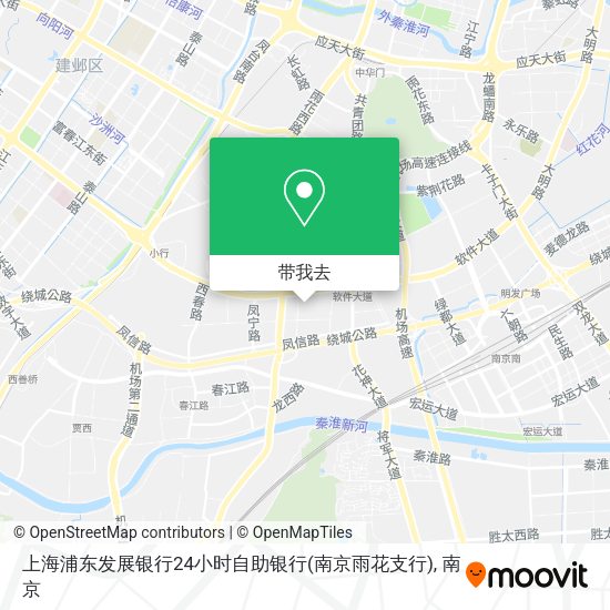 上海浦东发展银行24小时自助银行(南京雨花支行)地图
