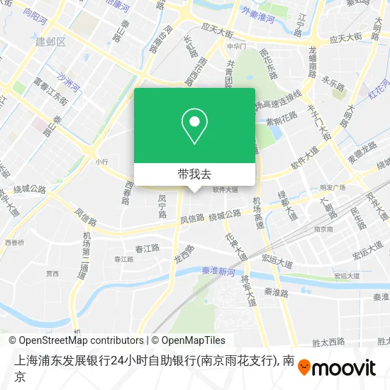 上海浦东发展银行24小时自助银行(南京雨花支行)地图