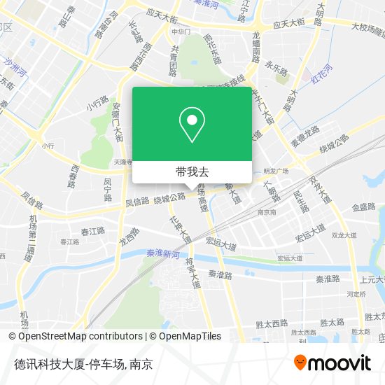 德讯科技大厦-停车场地图
