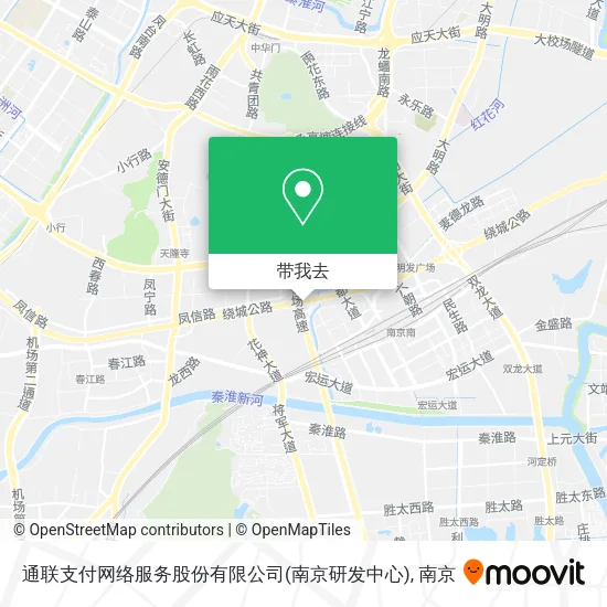 通联支付网络服务股份有限公司(南京研发中心)地图