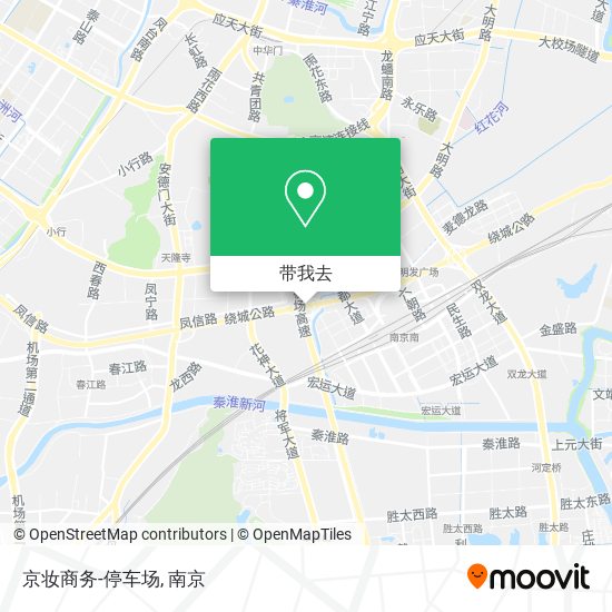 京妆商务-停车场地图