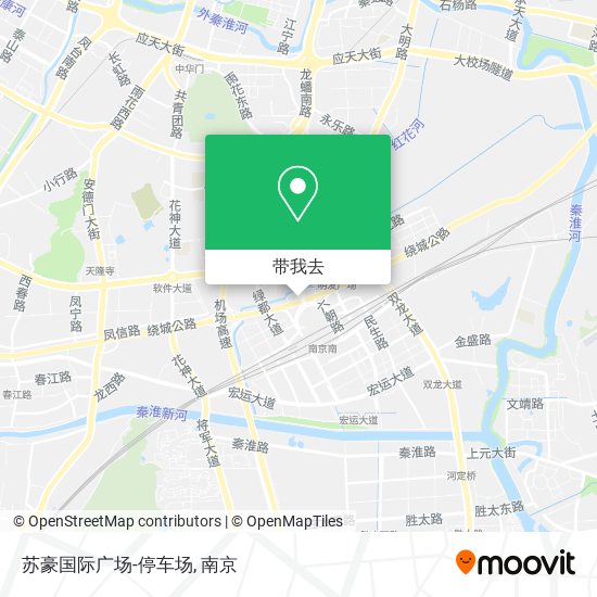 苏豪国际广场-停车场地图