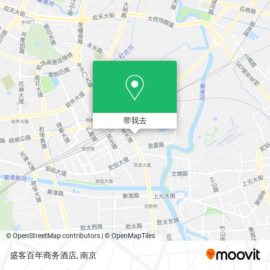盛客百年商务酒店地图