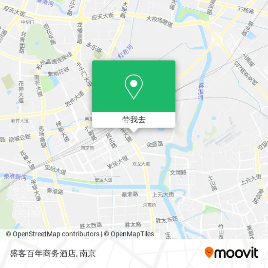盛客百年商务酒店地图