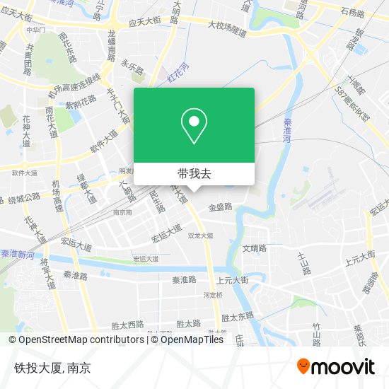 铁投大厦地图